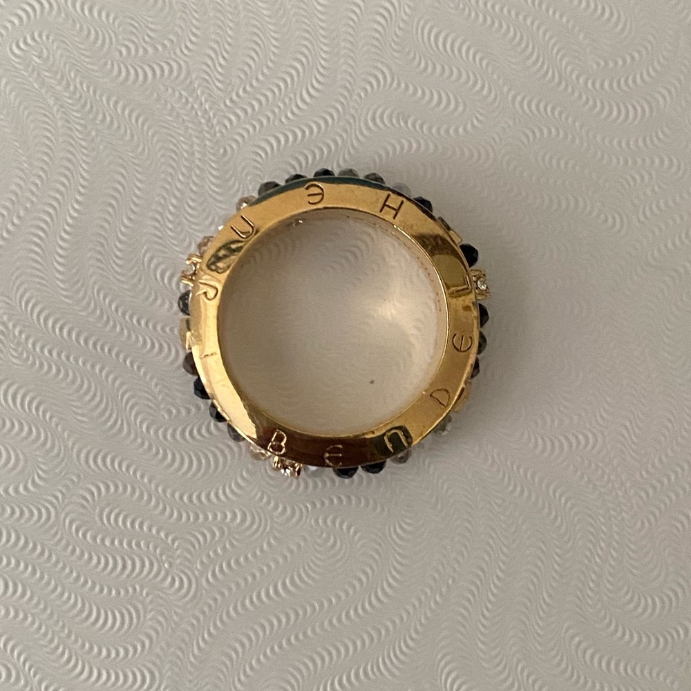 Henri Bendel New York Crystal Band Ring
